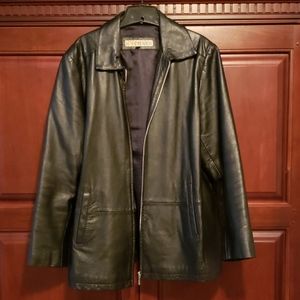 Women's leather jacket